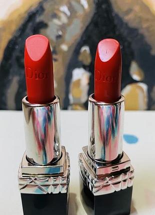 Dior rouge червона помада