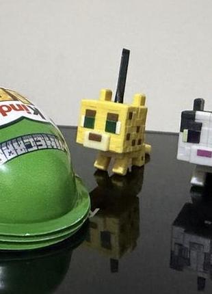 Kinder joy minecraft котик оцелот
