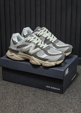 Кроссовки мужские и женские легкие удобные светлые new balance 9060
