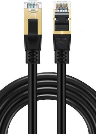 Мережевий кабель патч-корд rj45 - rj45 cat 8 shuliancable 3 м