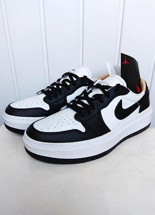 Кроссовки air jordan air 1 elevate low shoes black/white dh7004-109