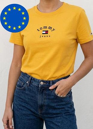 Футболка tommy jeans tommy hilfiger, розмір m, 100% бавовна