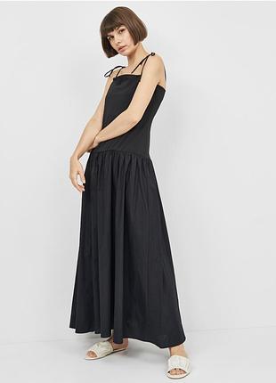 Zara, красивое длинное платье