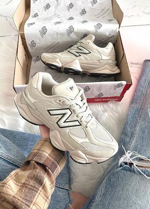 Кроссовки женские светлые легкие удобные new balance 9060