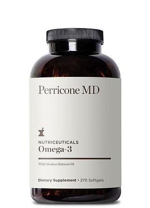 Perricone md omega-3 на основі олії дикого аляскинського лосося.упаковка містить 270 капсул (softgels).