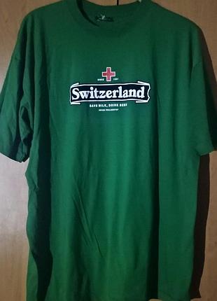 Футболка пиво switzeland