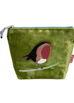 Косметичка lua robin velvet olive