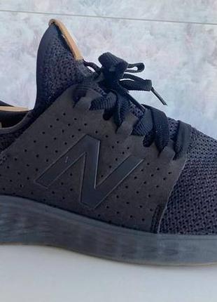 New balance чоловічі спортивні кросівки темно сірі оригінал 44 розмір