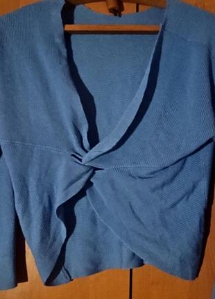 Топ синий теплый