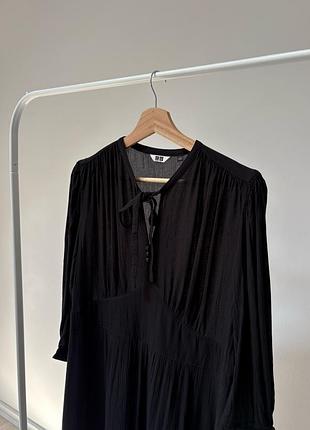 Сукня uniqlo шифонова довга
