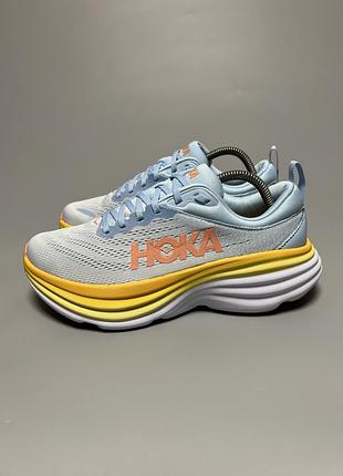 Кросівки для комфортної ходьби бігу тренувань hoka one one bondi 8 оригінал 1127952 ssca