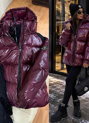 Новий зимовий пуфер moncler розмір l