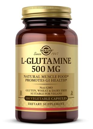 L-glutamine 500mg - 100 vcaps