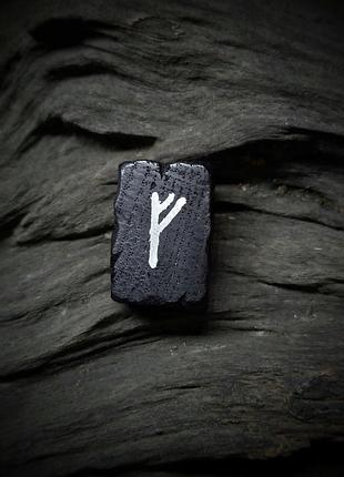 Ансуз руна ansuz rune кулон дуб метал дерево