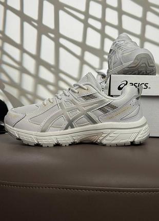 Жіночі кросівки asics gel-venture 6 white metallic