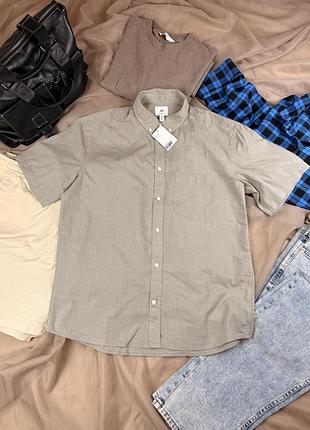 Брендова натуральна стильна сорочка h&m🔥