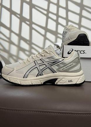 Жіночі кросівки asics gel-venture 6 beige metallic