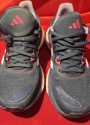 Стильные темно синий кроссовки adidas