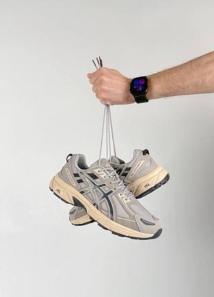 Мужские кроссовки asics gel-venture 6 cool grey beige 4