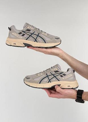 Мужские кроссовки asics gel-venture 6 cool grey beige 5