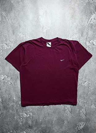 90x vintage винтажная футболка nike найк big swoosh logo size l  размер л