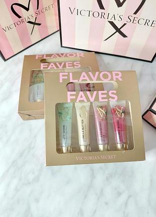 Блески для губ / набор блесков для губ flavor favorites gloss. victoria’s secret. оригинал 🇺🇸