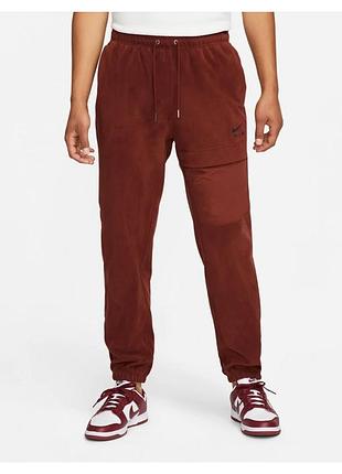 Штани чоловічі nike air winterized pants brown dq4223-217