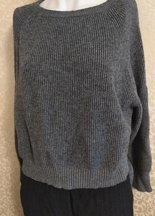 Объемный укороченный свитер navyboot