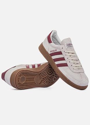 Adidas handball spezial off white collegiate burgundy