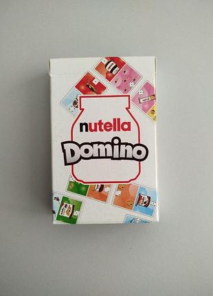 Новая настольная игра nutella domino (домино нутелла) cartamundi