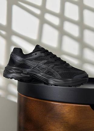 Мужские кроссовки asics gel-flux 4 all black 8
