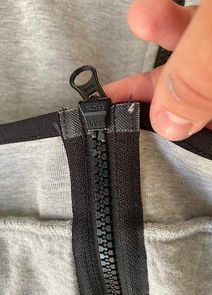 Tech fleece сірий сайз s 4