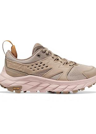 Жіночі трекінгові кросівки hoka anacapa breeze low світло-бежеві 40.6 розмір
