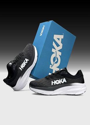 Жіночі кросівки hoka challenger art 7 black white
