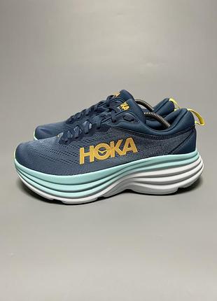 Чоловічі бігові кросівки hoka one one bondi 8 оригінал 1123202 rhd
