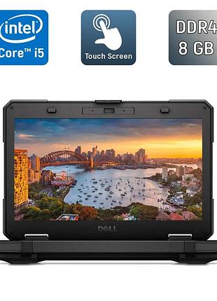 Защищенный ноутбук dell latitude 14 rugged 5414 / 14" (1920x1080) ips touch / intel core i5-6300u (2 (4) ядра по 2.4 - 3.0 ghz) /