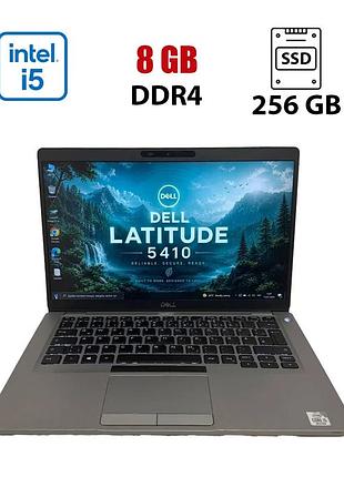 Ноутбук б-клас dell latitude 5410 / 14" (1920x1080) ips / intel core i5-10310u (4 (8) ядра по 1.7 - 4.4 ghz) / 8 gb ddr4 / 256 gb
