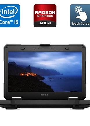 Защищенный ноутбук dell latitude 14 rugged 5414 / 14" (1920x1080) ips touch / intel core i5-6300u (2 (4) ядра по 2.4 - 3.0 ghz) /