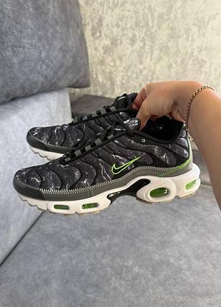 Air max tn plus black dark smoke grey/эйр макс тн плюс чёрные с тёмно серым 41 42 43 44 45
