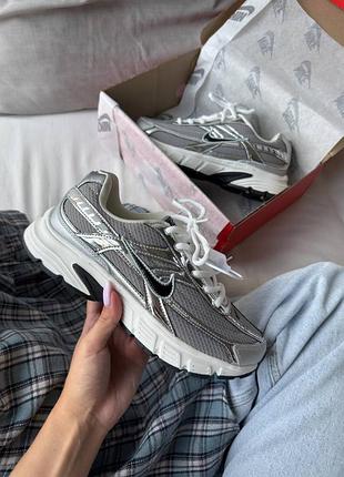 Nike initiator grey silver custom/найк инициатор серые с серебряным кастом 36 37 38 39 40 41