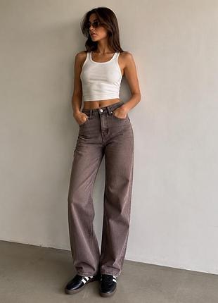 Джинси bdg urban outfitters puddle  🤎 стильні широкі джинси в трендовому відтінку taupe (сіро-коричневий)