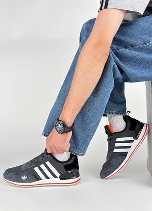 Мужские кроссовки adidas pod-s cordura grey white 2