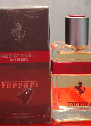 Ferrari red power intense туалетна вода 75мл