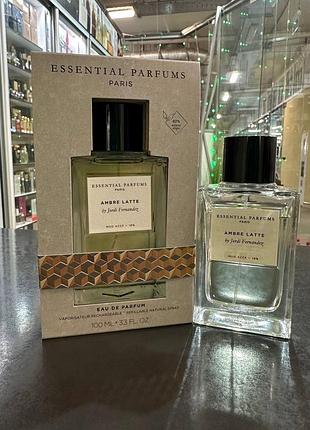 Essential parfums ambre latte парфумована вода 100мл