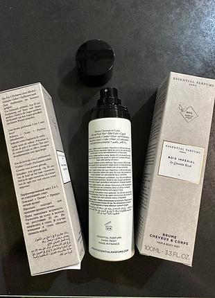 Essential parfums bois imperial hair body mist спрей для волосся і тіла 100мл