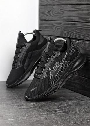 Мужские кроссовки найк зум nike zoom black черный 40 44