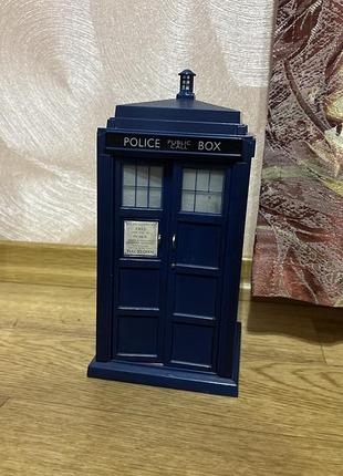 Колекційна модель tardis (тардіс) з «доктор хто» (doctor who) з 3d-інтер'єром
