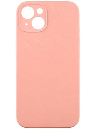 Чохол silk full camera protective (aa) no logo для apple iphone 15 (6.1") персиковий / peach