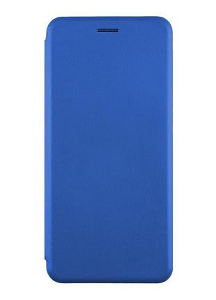 Кожаный чехол-книжка 360 hard для xiaomi redmi note 14 pro 4g blue