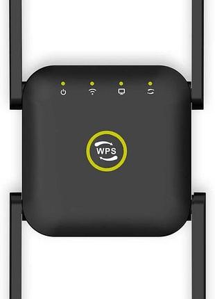 Wi-fi репиттер, усилитель wi-fi, ретранслятор wi-fi, включает до 45 устройств, усилитель интернета - с портом ethernet, быстрое